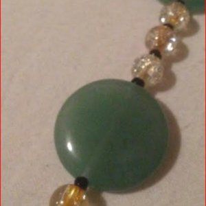Handmade Glass Bead Necklace